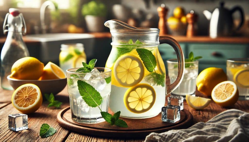 Receta fácil de Limonada casera