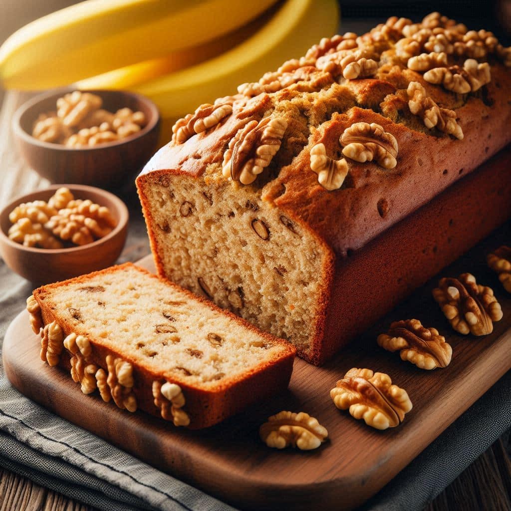 pan de banano sin gluten