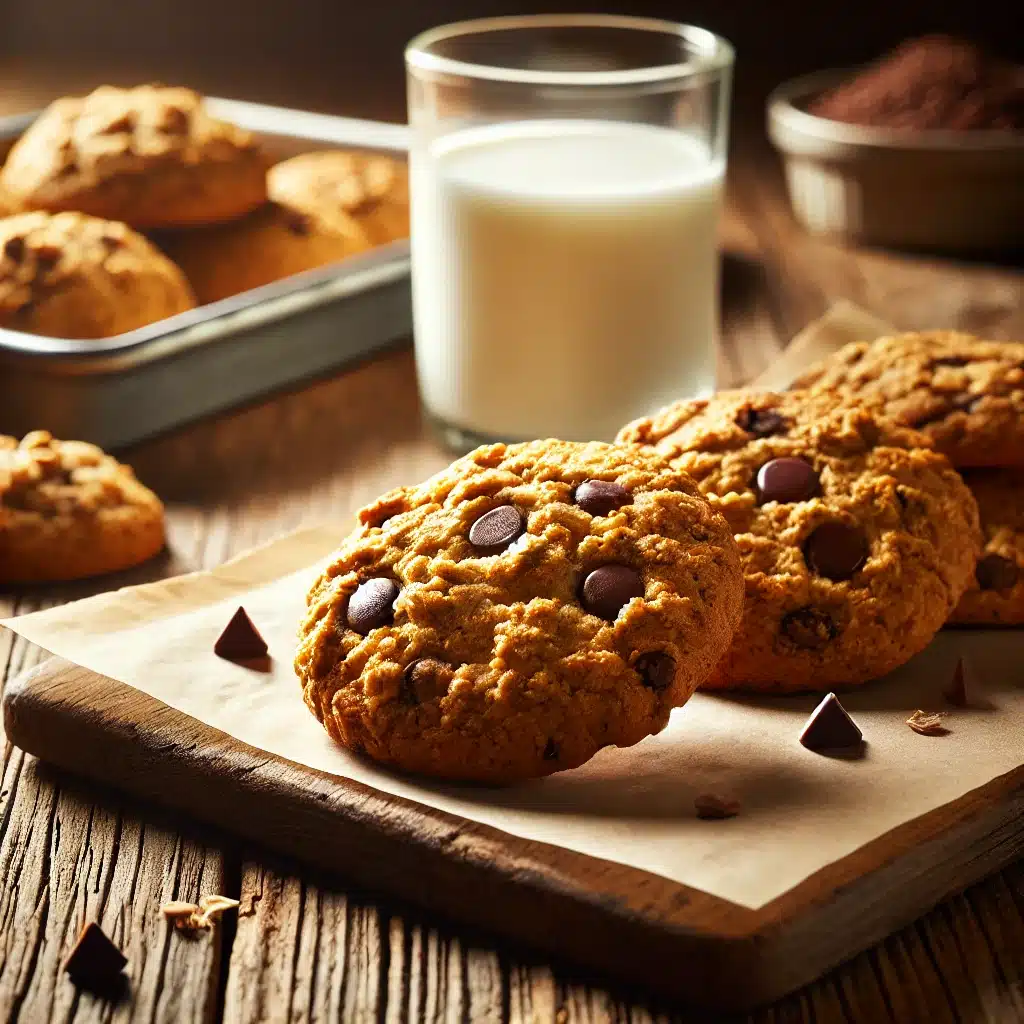 Galletas de avena y chocolate